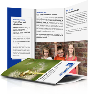 Evangelische Kirchengemeinde Frechen - Stiftungs-Flyer